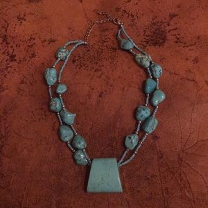 Wow! Turquoise necklace💕
